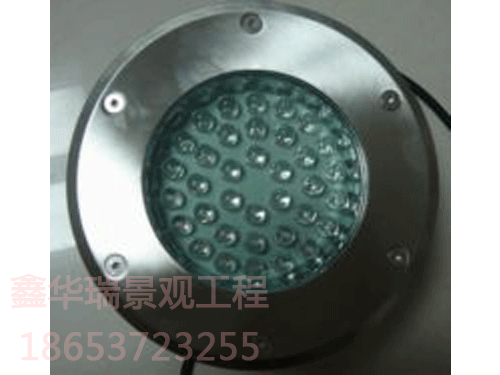喷泉灯安装