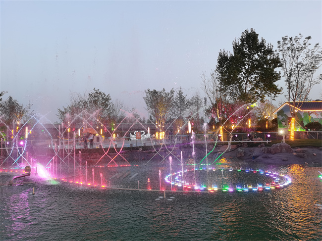 安阳广场喷泉施工