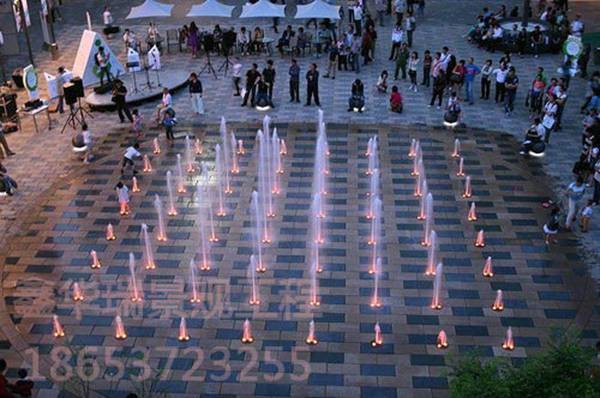 湖州新城壹号音乐喷泉工程