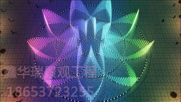 晋城吴王山广场旱地音乐喷泉工程
