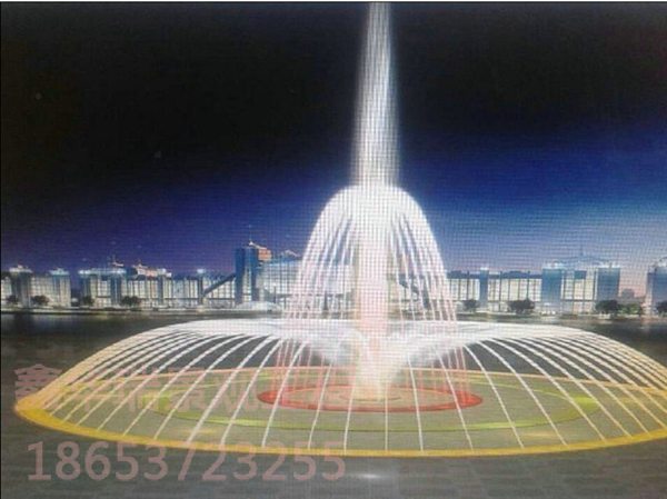 莱芜小区广场喷泉