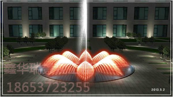 山东金宇集团广场喷泉工程