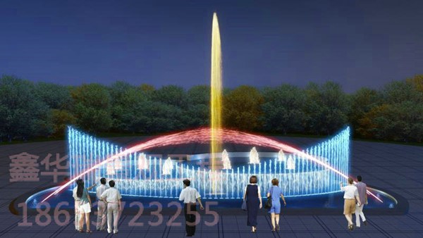 山东蒙阴碧桂园音乐喷泉工程