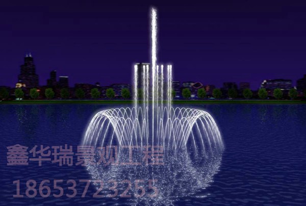 上海市园林科学规划研究圆喷泉工程